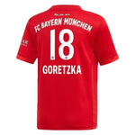 Leon Goretzka Bayern Munich Home Soccer Jersey 2019-20 Jersey – Red