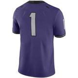 #1 TCU Horned Frogs Nike Game Jersey - Purple