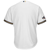 Milwaukee Brewers Majestic 2019 Postseason Official Cool Base Team Jersey - White