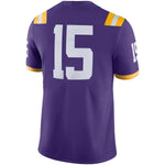 LSU Tigers Nike Team Game Football Jersey - Purple