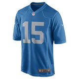 Golden Tate Detroit Lions Nike Throwback Game Jersey - Blue
