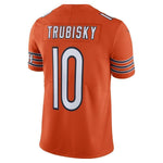 Mitchell Trubisky Chicago Bears Nike Alternate Vapor Untouchable Limited Player Jersey - Orange