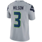 Russell Wilson Seattle Seahawks Nike Vapor Untouchable Limited Player Jersey - Gray