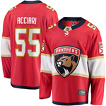 Men's Florida Panthers Noel Acciari Fanatics Branded Red Breakaway Player Jersey