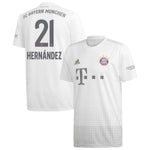 Lucas Hernández Bayern Munich Away Soccer Jersey 2019-20 - White