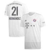 Lucas Hernández Bayern Munich Away Soccer Jersey 2019-20 - White