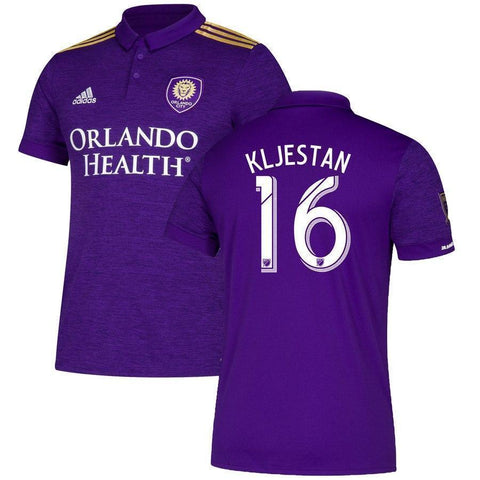 Sacha Kljestan Orlando City SC 2018 Primary Player Jersey – Purple