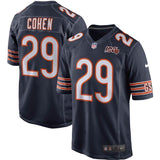 Tarik Cohen Chicago Bears Nike 100th Season Game Jersey - Navy