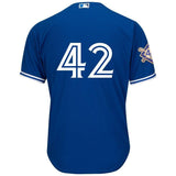 Toronto Blue Jays Majestic 2019 Jackie Robinson Day Official Cool Base Jersey - Royal