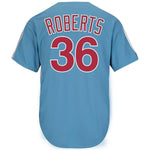 Robin Roberts Philadelphia Phillies Majestic Cooperstown  Player Jersey – White/ Light Blue