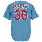 Robin Roberts Philadelphia Phillies Majestic Cooperstown  Player Jersey – White/ Light Blue