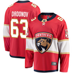 Men's Florida Panthers Evgenii Dadonov Fanatics Branded Red Breakaway Jersey