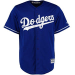 Los Angeles Dodgers Majestic Official Cool Base Jersey - White/Royal