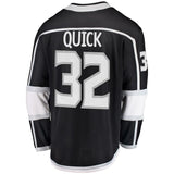 Jonathan Quick Los Angeles Kings Fanatics Branded Breakaway Player Jersey - Black