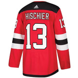 Nico Hischier New Jersey Devils adidas Player Jersey - Red