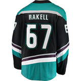 Rickard Rakell Anaheim Ducks Fanatics Branded Alternate Breakaway Player Jersey - Black