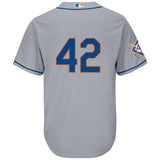 New York Mets Majestic 2019 Jackie Robinson Day Official Cool Base Jersey – Gray