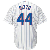 Anthony Rizzo Chicago Cubs Majestic Cool Base Player Jersey - White/Royal