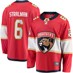 Men's Florida Panthers Anton Stralman Fanatics Branded Red Breakaway Player Jersey