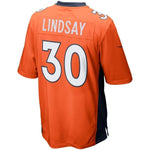 Phillip Lindsay Denver Broncos Nike Player Game Jersey - Orange