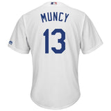 Max Muncy Los Angeles Dodgers Majestic Home Official Cool Base Player Jersey - White