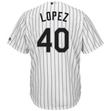 Reynaldo Lopez Chicago White Sox Majestic Home Cool Base Player Jersey - White