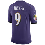 Justin Tucker Baltimore Ravens Nike Speed Machine Limited Player Jersey - Purple