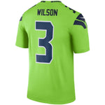 Russell Wilson Seattle Seahawks Nike Color Rush Legend Jersey - Neon Green