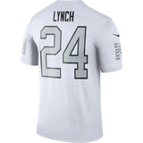 Marshawn Lynch Oakland Raiders Nike Color Rush Legend Jersey - White
