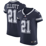 Ezekiel Elliott Dallas Cowboys Nike Vapor Untouchable Elite Jersey - Navy