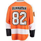 Connor Bunnaman Philadelphia Flyers Fanatics Branded Breakaway Player Jersey - Orange