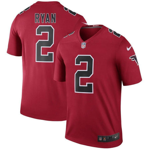 Matt Ryan Atlanta Falcons Nike Color Rush Legend Jersey - Red