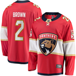 Men's Florida Panthers Josh Brown Fanatics Branded Red Breakaway Player Jersey