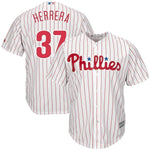 Odubel Herrera Philadelphia Phillies Majestic Home Official Cool Base Replica Player Jersey - White/Scarlet