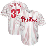 Odubel Herrera Philadelphia Phillies Majestic Home Official Cool Base Replica Player Jersey - White/Scarlet