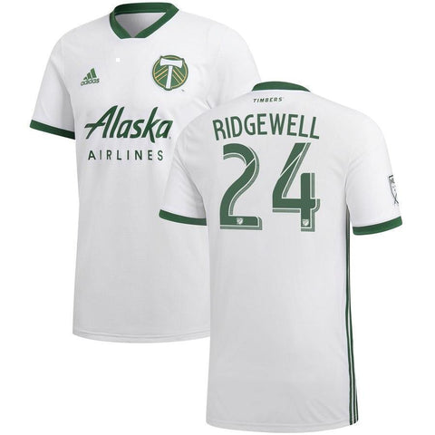 Liam Ridgewell Portland Timbers 2018 Secondary Player Jersey – White