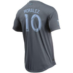 Maximiliano Moralez New York City FC 2018 Secondary Player Jersey – Gray