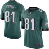 Jordan Matthews Philadelphia Eagles Nike Limited Jersey - Midnight Green