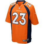 Ronnie Hillman Denver Broncos Nike Game Jersey - Orange