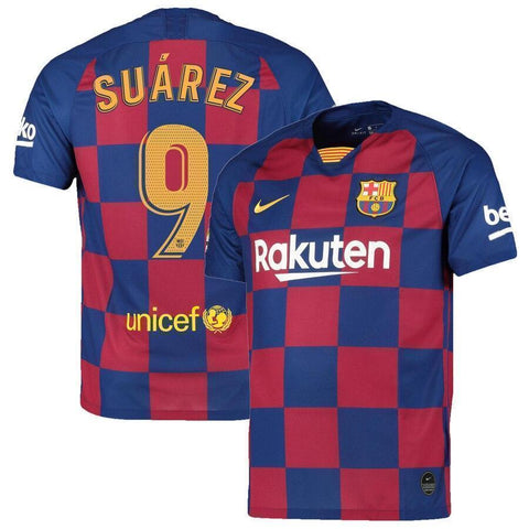 Luis Suarez Barcelona Home Soccer Jersey 2019-20 - Royal