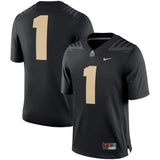 Purdue Boilermakers Nike Team Game Football Jersey - Black