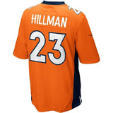 Ronnie Hillman Denver Broncos Nike Game Jersey - Orange