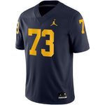 Maurice Hurst Michigan Wolverines Jordan Brand Game Jersey – Navy