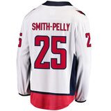 Devante Smith-Pelly Washington Capitals Fanatics Branded 2018 Stanley Cup Champions Away Breakaway Player Jersey - White
