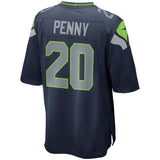 Rashaad Penny Seattle Seahawks Nike Game Jersey - Navy