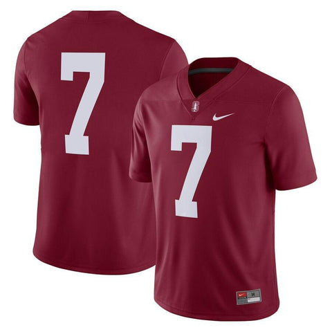 Stanford Cardinal Nike Team Game Football Jersey - Cardinal