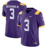 Odell Beckham Jr LSU Tigers Nike Game Jersey - Purple