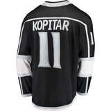 Anze Kopitar Los Angeles Kings Fanatics Branded Alternate Breakaway Player Jersey - Gray/Black