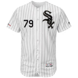 Jose Abreu Chicago White Sox Majestic Home Flex Base Collection Player Jersey - White/Black