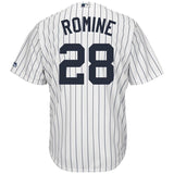 Austin Romine New York Yankees Majestic Home Cool Base Replica Player Jersey - White